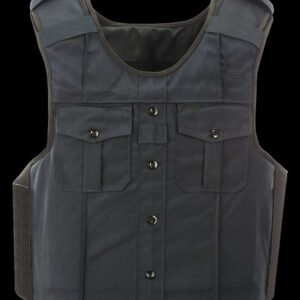 Black Tactical Vest Outer Carrier – Durable MOLLE Police & Security Vest
