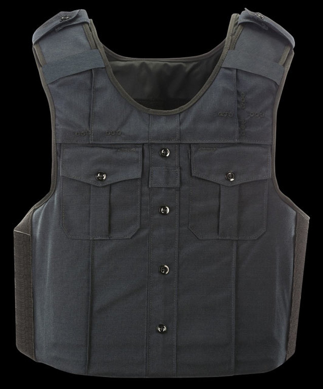 Black Tactical Vest Outer Carrier – Durable MOLLE Police & Security Vest 1 Black Tactical Vest Outer Carrier – Durable MOLLE Police & Security Vest
