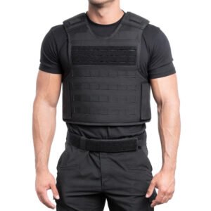 Black MGFLASHFORCE Tactical Vest – Durable, Modular & Combat-Ready Design